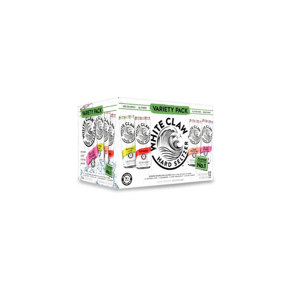 White Claw Seltzer Mix  Flavor Collection No.1 12oz 12 Pack Cans