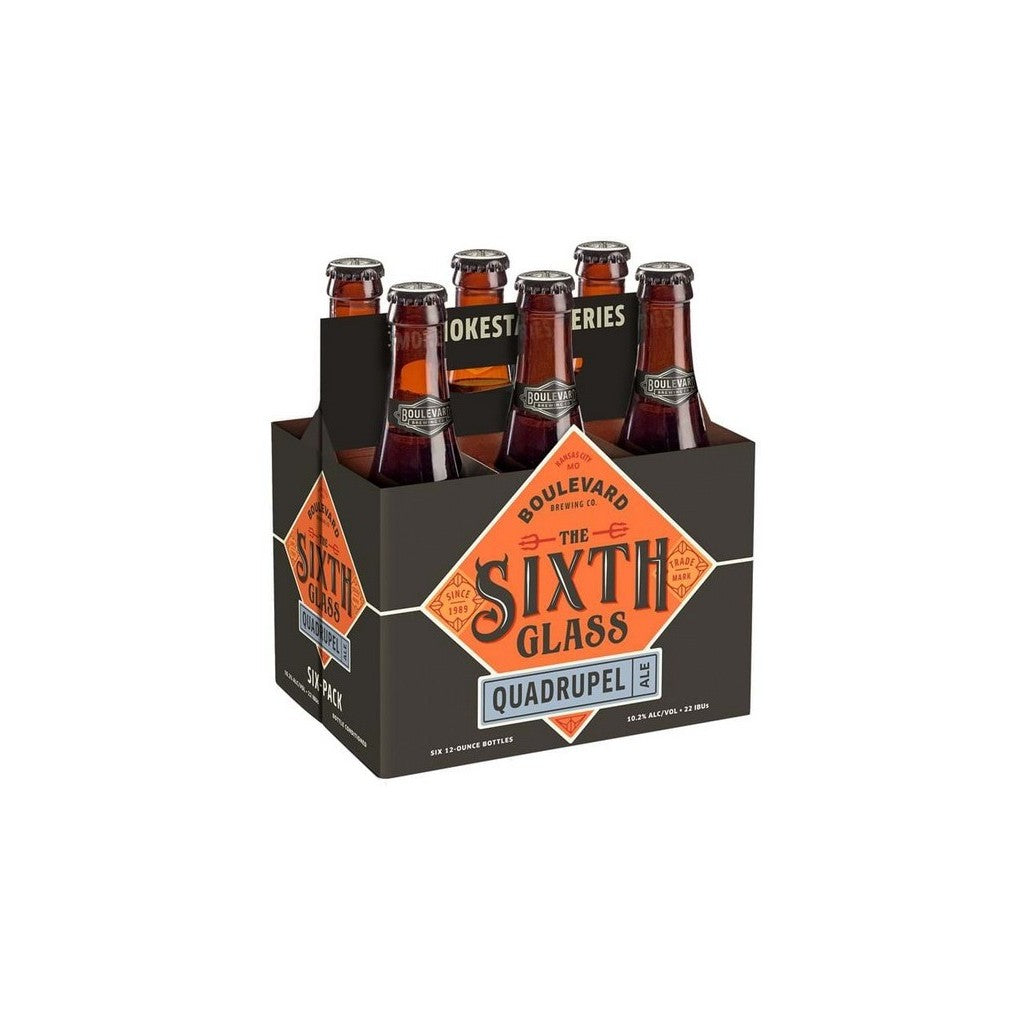 Boulevard The Sixth Glass Quardrupel Ale 12oz 6 Pack Bottles