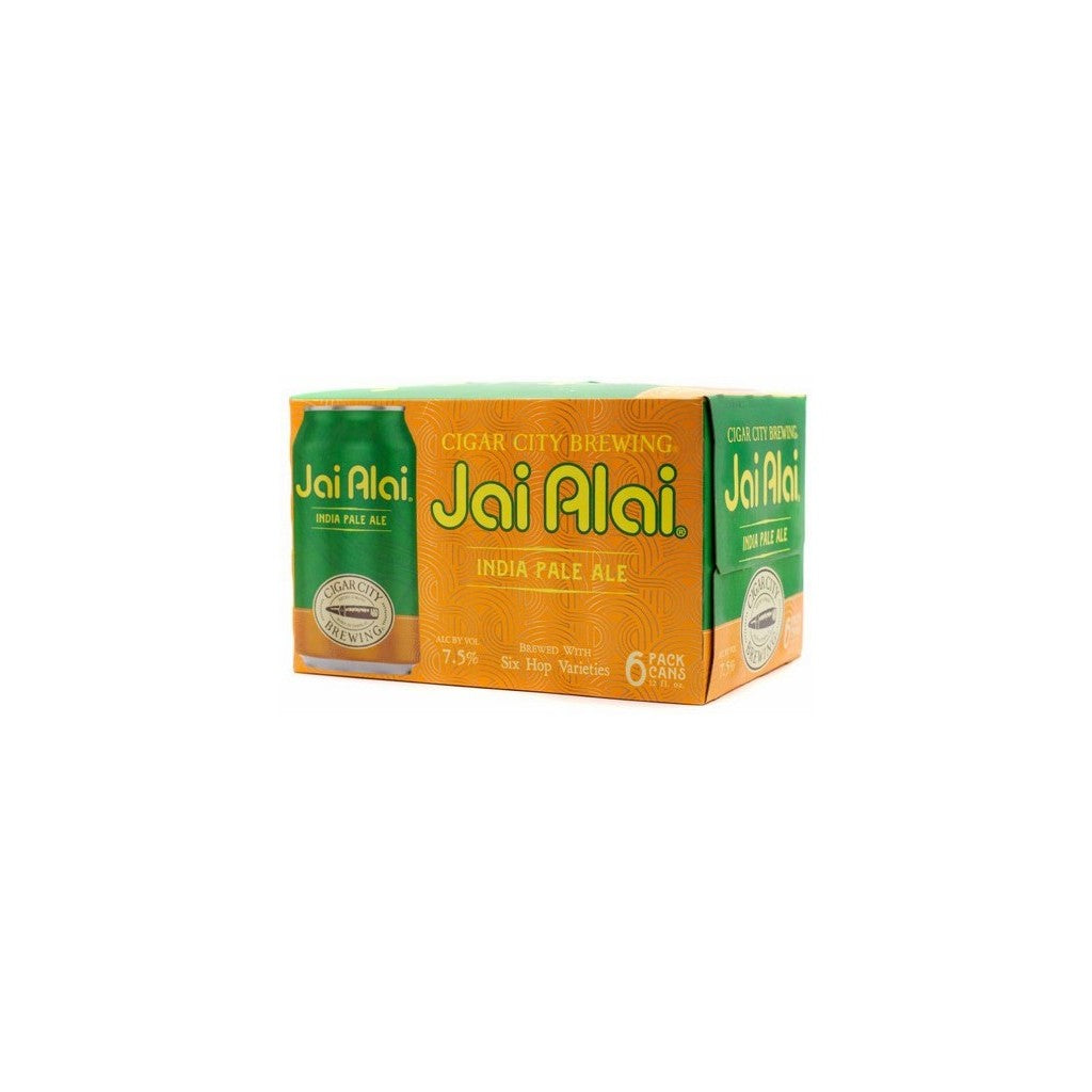 Cigar City Jai Alai IPA 12oz 6 Pack Cans