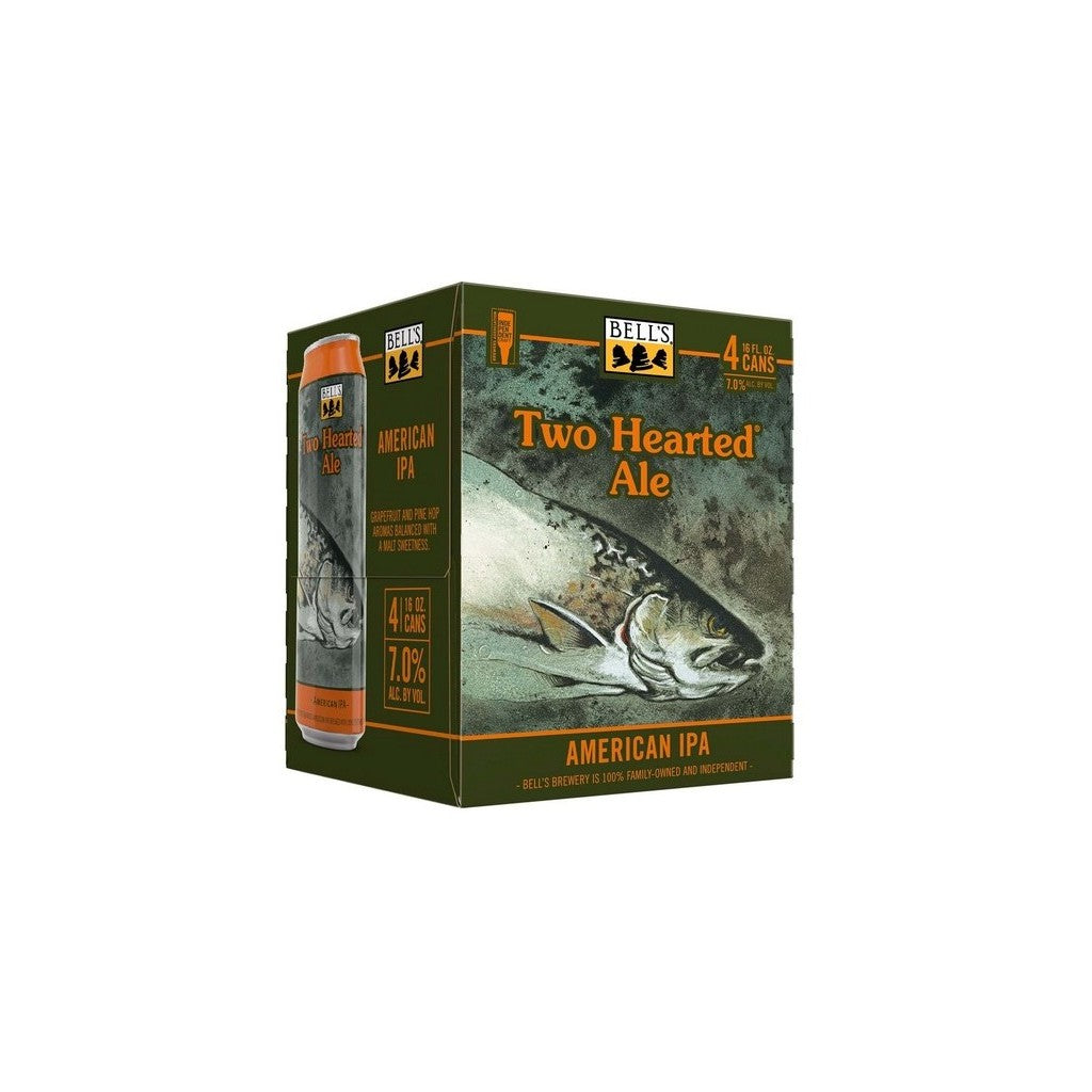 Bell's Brewery Two Hearted Ale 16oz 4 Pack Cans