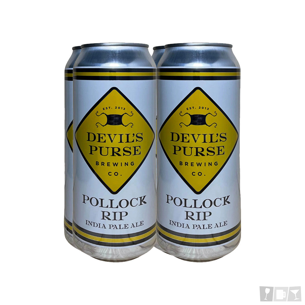Devil's Purse Pollock Rip IPA 16oz 4 Pack Cans