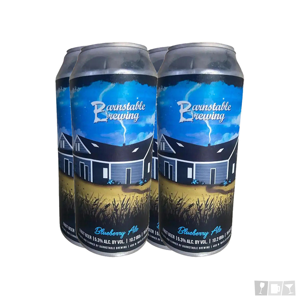 Barnstable Brewing Blueberry Ale 16oz 4 Pack Cans