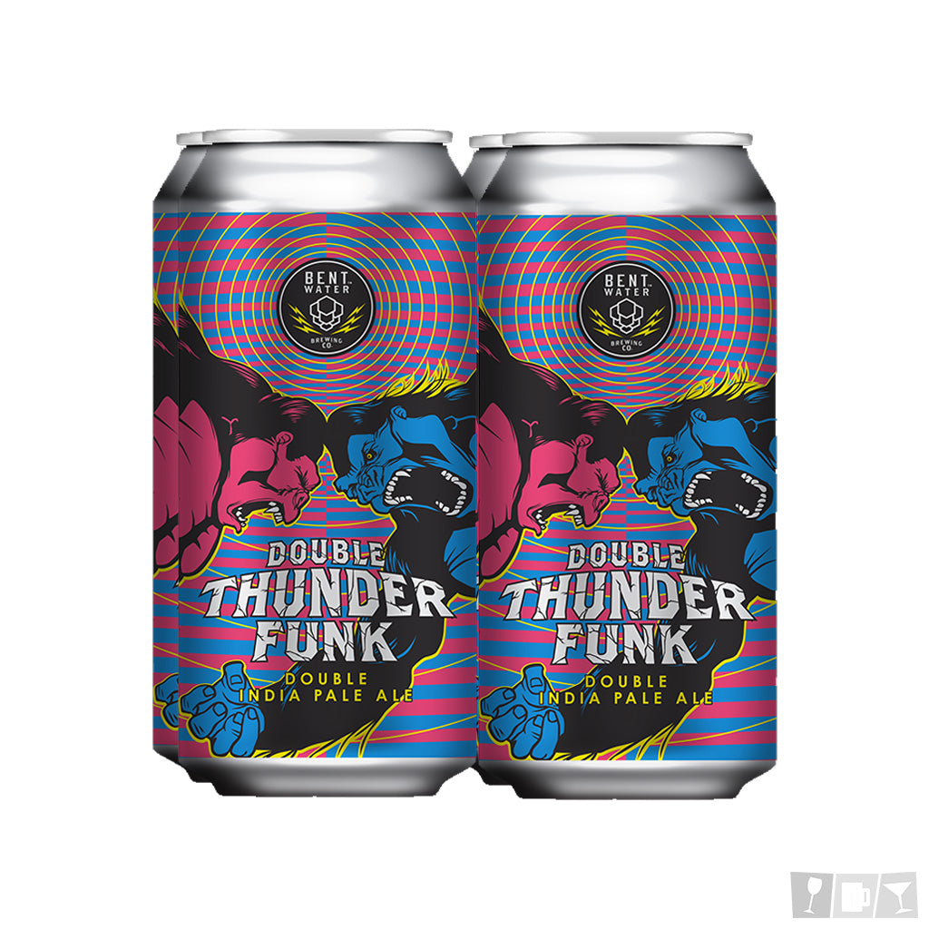 Bent Water Double Thunder Funk 16oz 4 Pack Cans