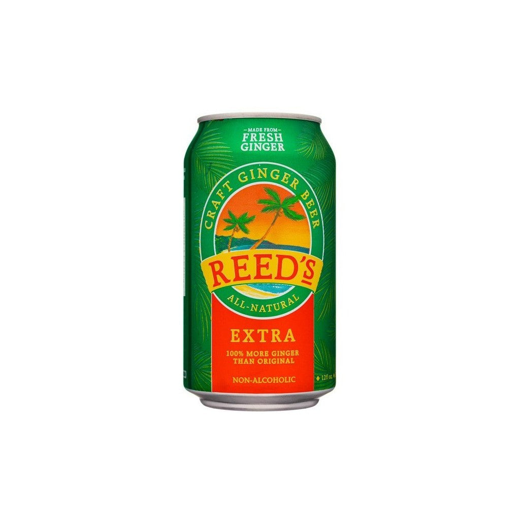 Reed's Extra Ginger Beer 12oz 4 Pack Cans