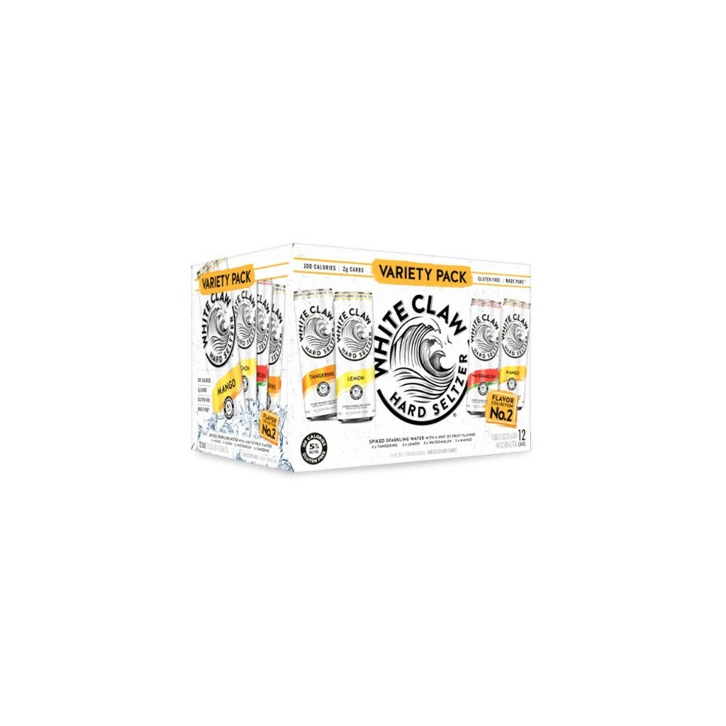 White Claw Seltzer Mix  Flavor Collection No.2 12oz 12 Pack Cans