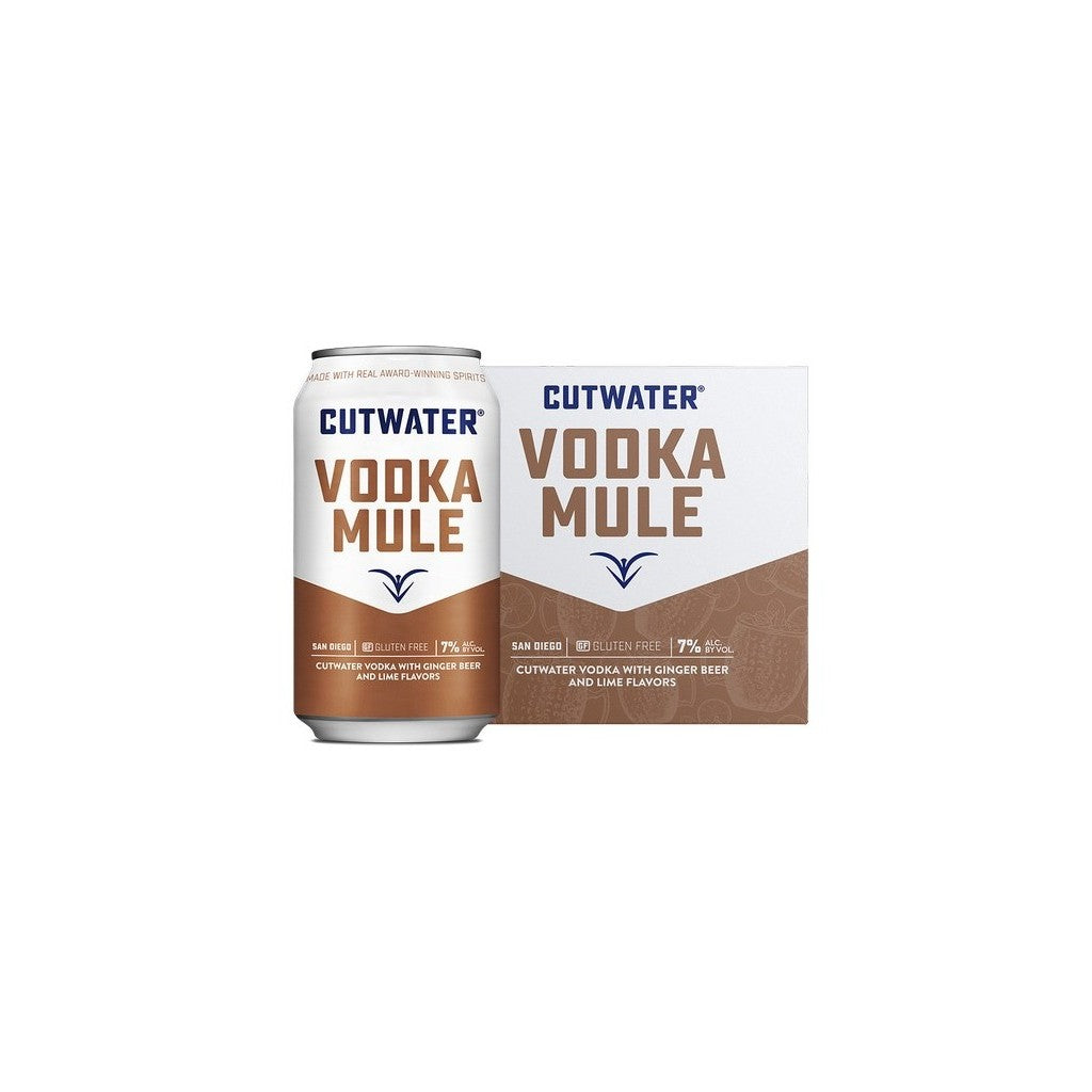 Cutwater Spirits Vodka Mule 12oz 4 Pack Cans