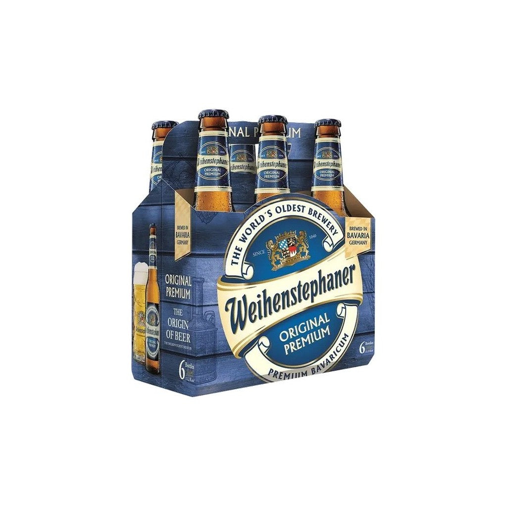 Weihenstephaner Orignal Helles 12oz 6 Pack Bottles