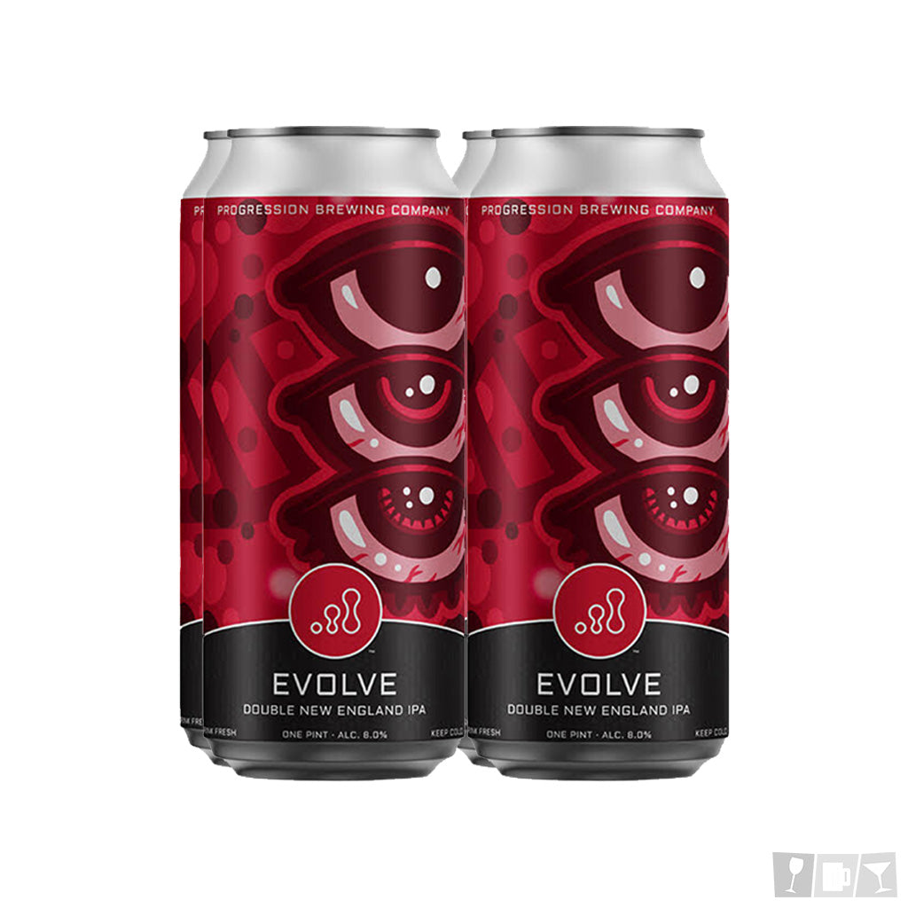 Progression Brewing Evolve New England IPA 16oz 4 Pack Cans