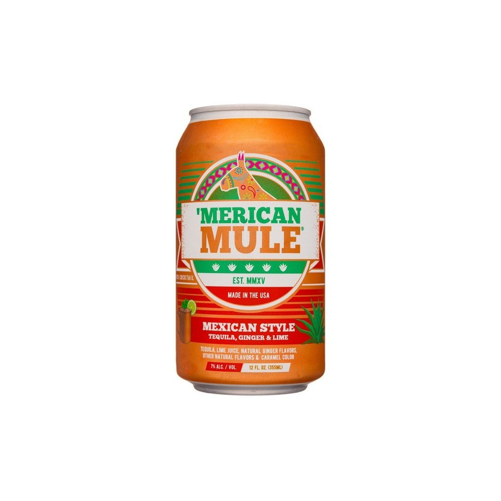 Merican Mule Mexican Style 12oz 4 Pack Cans