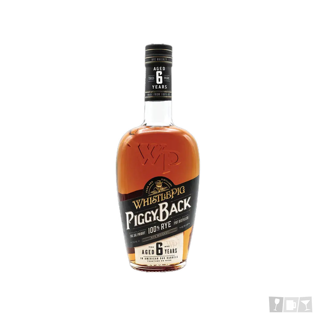 Whistle Pig 6 Year Piggyback Rye Whiskey 750mL