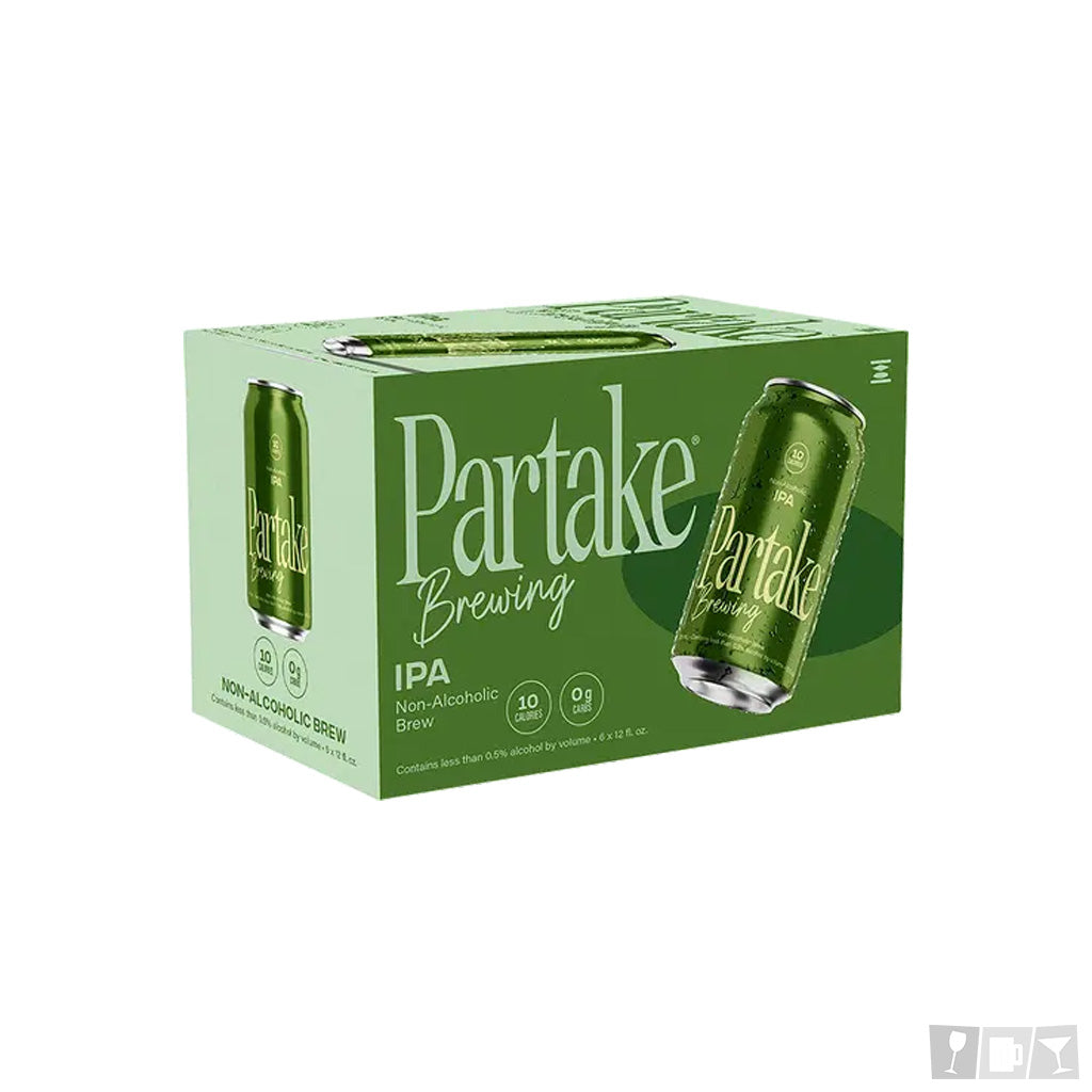 Partake IPA Non-Alcoholic 12oz 6 Pack Cans