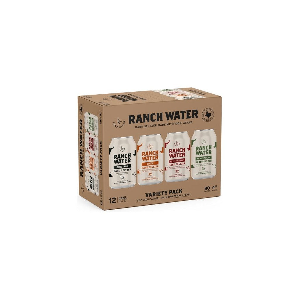 Lone River Ranch Water Hard Seltzer Mix 12oz 12 Pack Cans