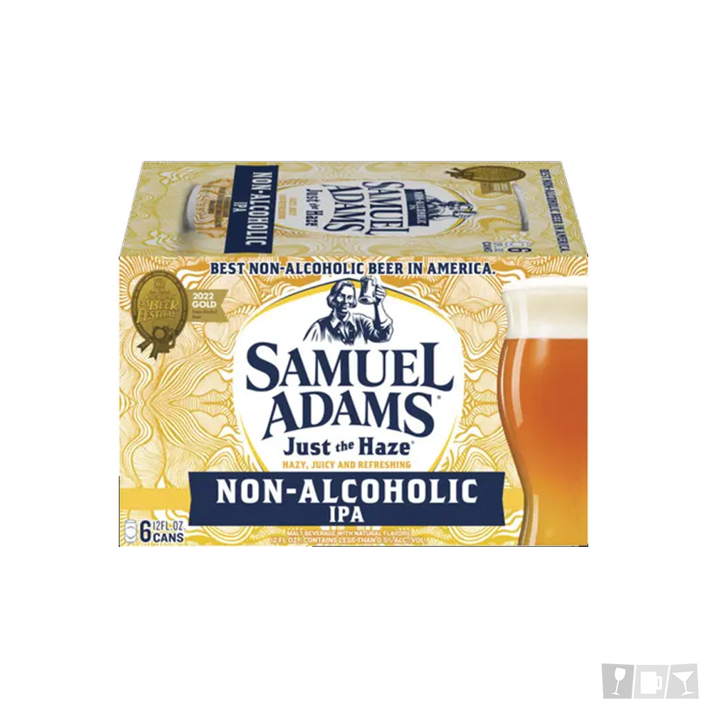 Samuel Adams Just the Haze Non-Alcoholic 12oz 6 Pack Cans