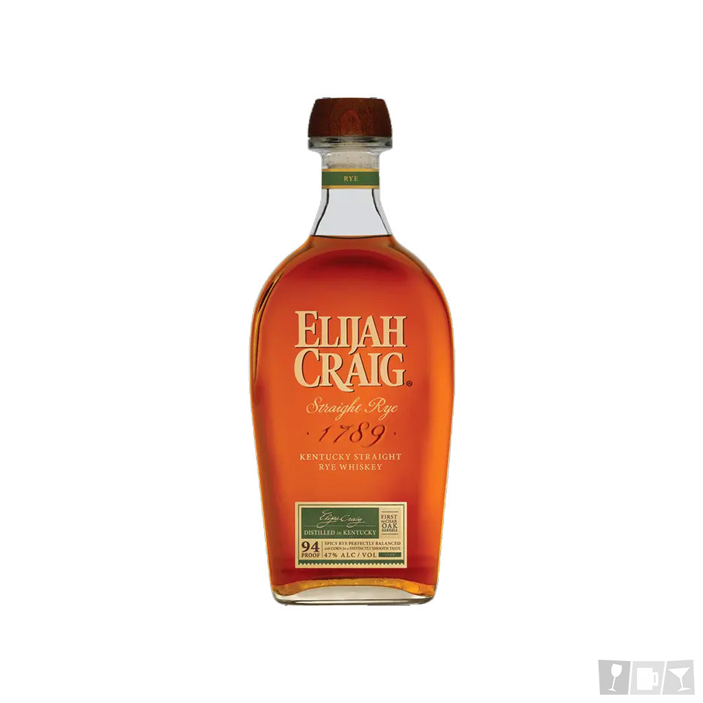 Elijah Craig Straight Rye Whiskey 750mL