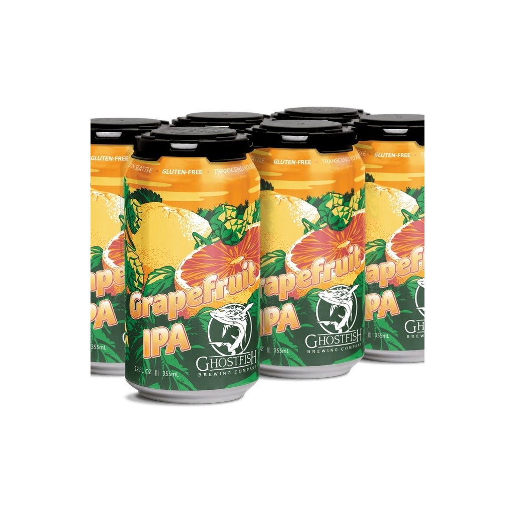 GhostFish Grapefruit IPA 12oz 6 Pack Cans