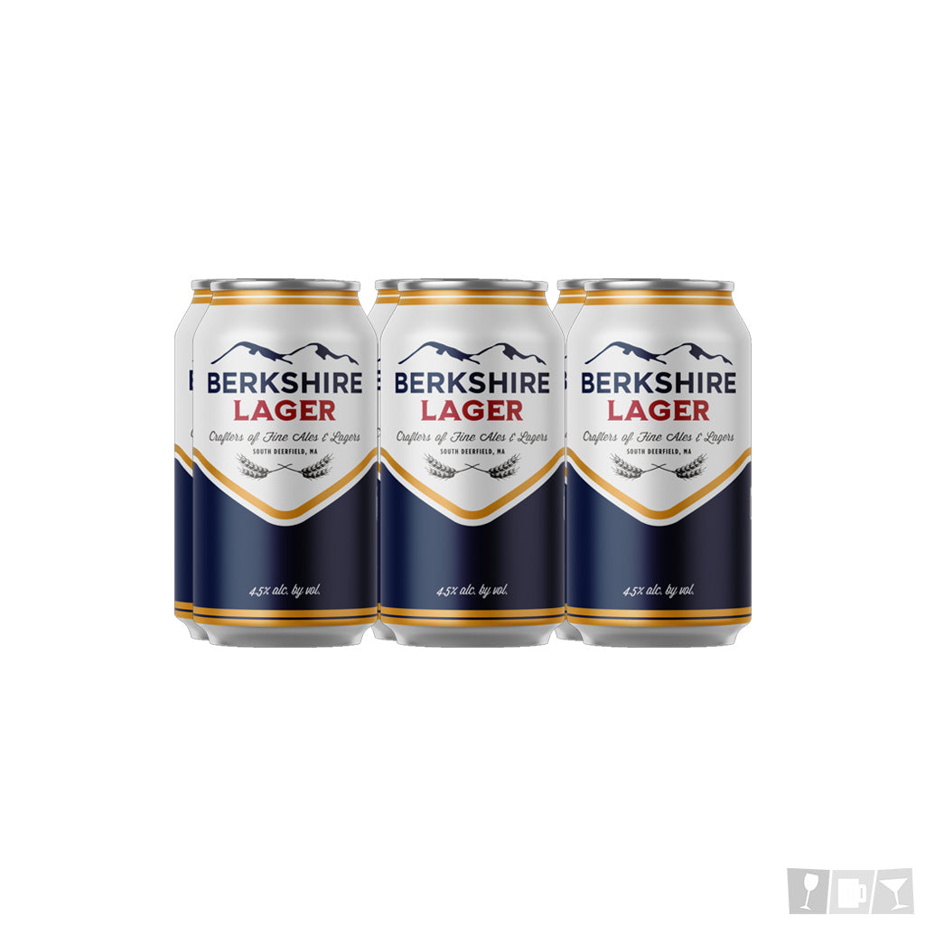 Berkshire Lager 12oz 6 Pack Cans