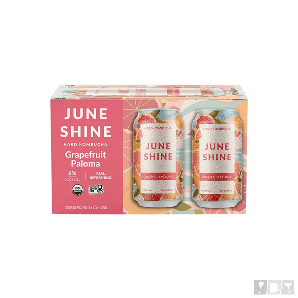 Juneshine Grapefruit Paloma 12oz 6 Pack Cans