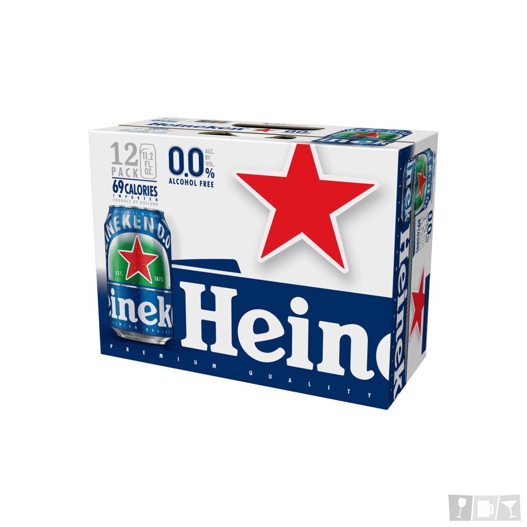 Heineken 0.0 Non-Alcoholic 11.2oz 12 Pack Cans