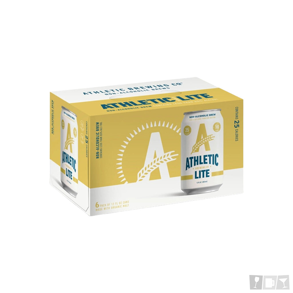 Athletic Brewing Athletic Lite Non-Alcoholic 12oz 6 Pack Cans