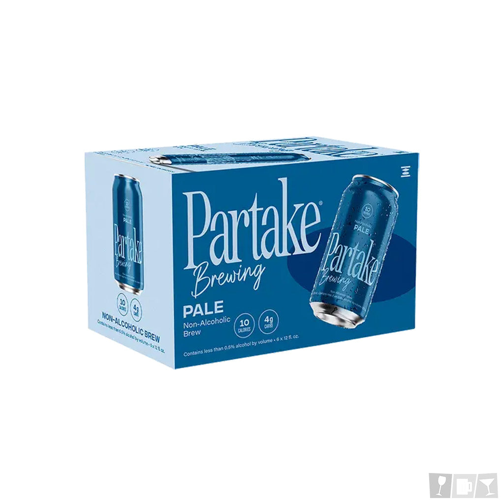 Partake Pale Non-Alcoholic 12oz 6 Pack Cans