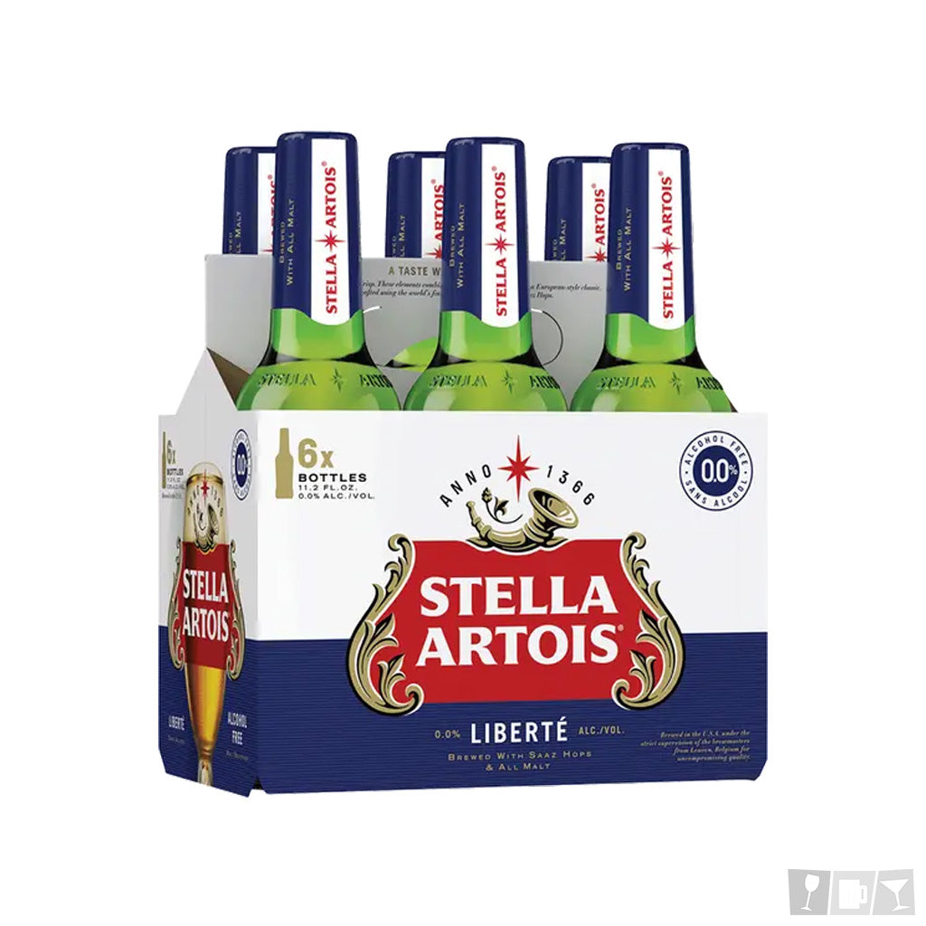 Stella Artois Libertie Non-Alcoholic 12oz 6 Pack Bottles