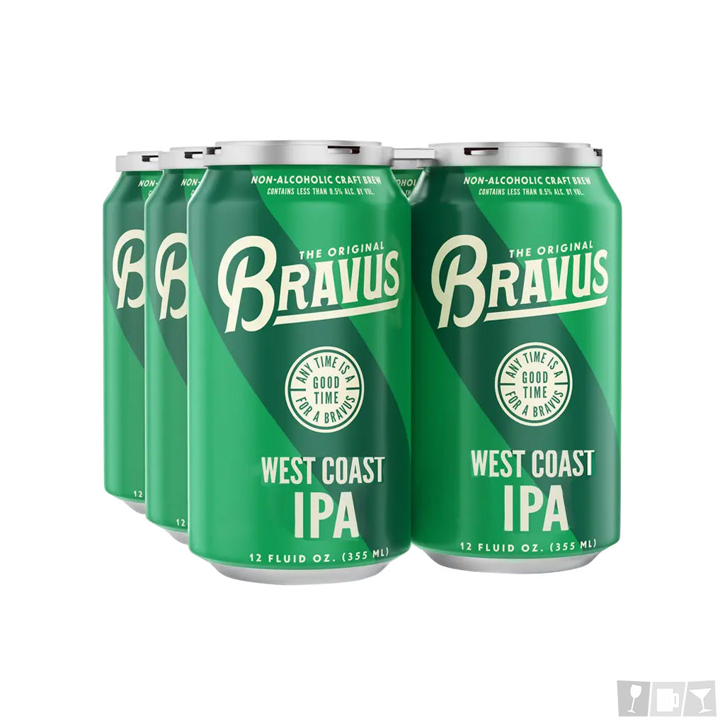 Bravus Brewing IPA Non-Alcoholic 12oz 6 Pack Cans