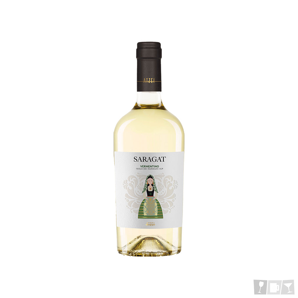 Atzei Isola dei Nuraghi Vermentino Saragat  750mL