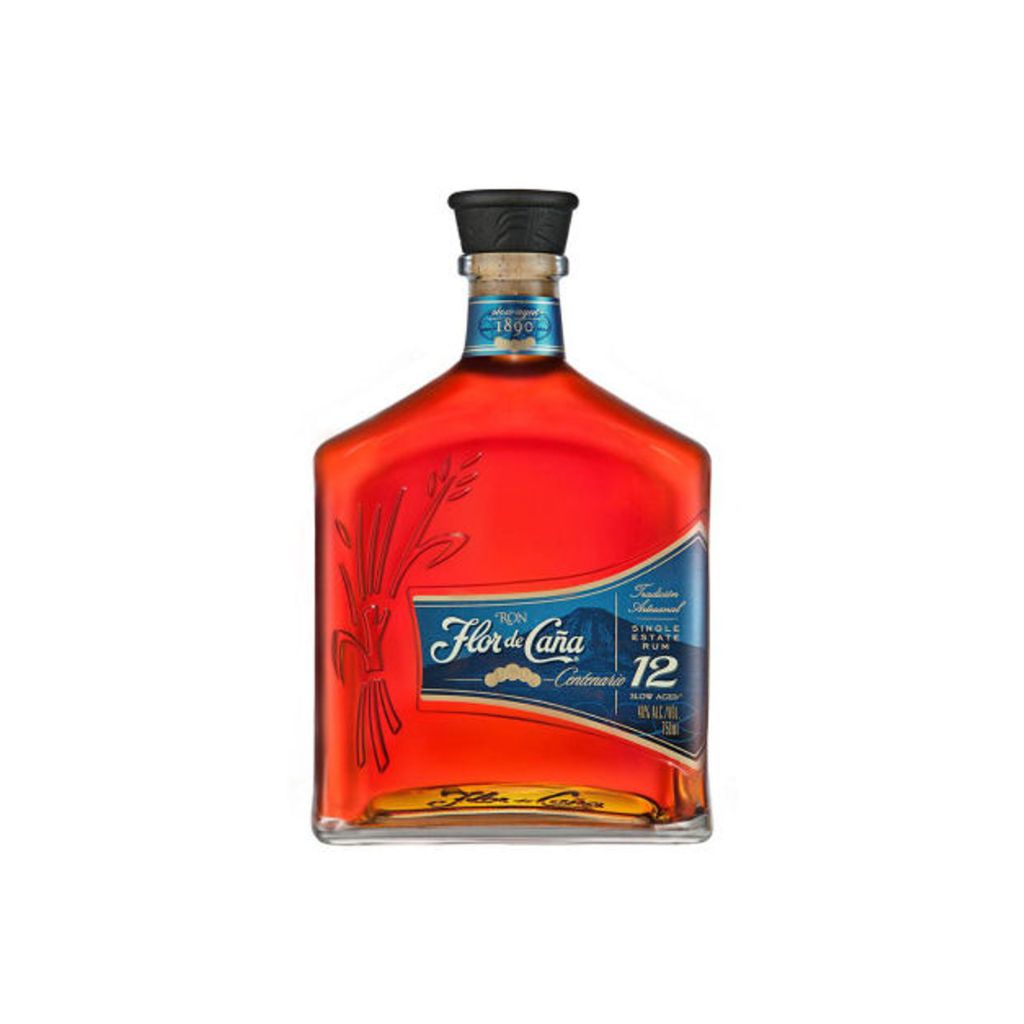 Flor de Cana 12 Year Old Centenario Single Estate Rum 750mL