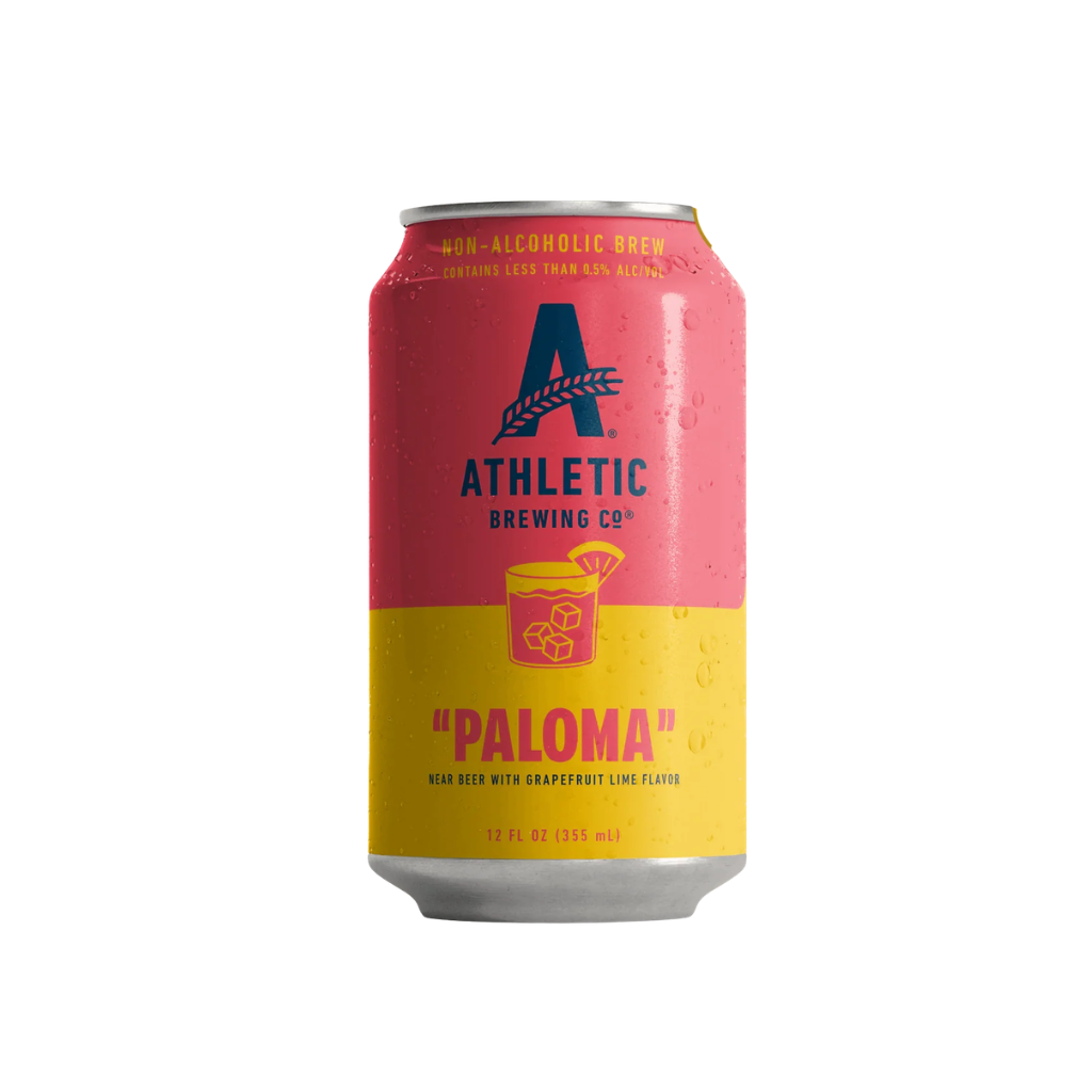 Athletic Brewing Non Alcoholic Paloma 12 oz 4 Pack Cans
