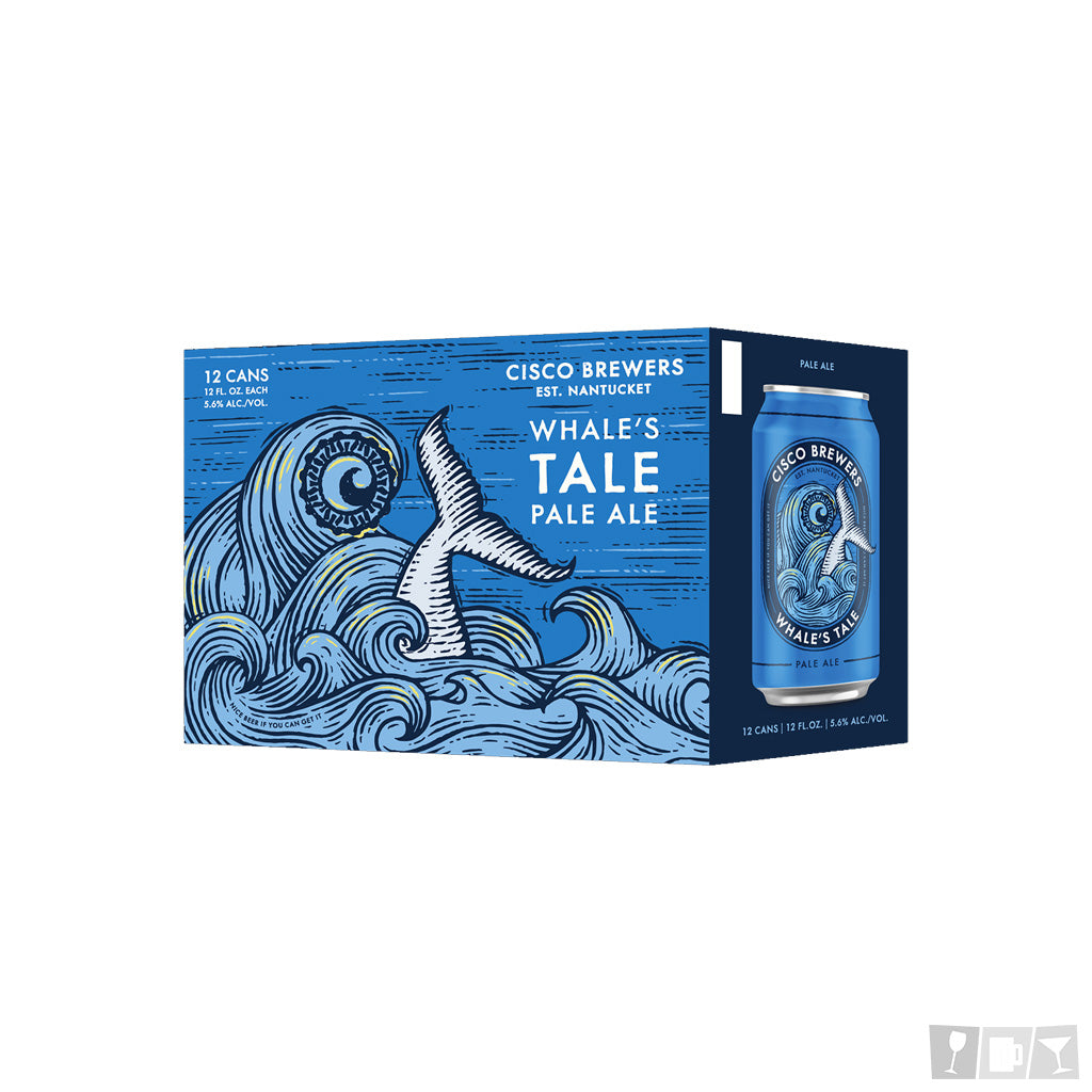 Cisco Whale's Tale Pale Ale 12oz 12 Pack Cans