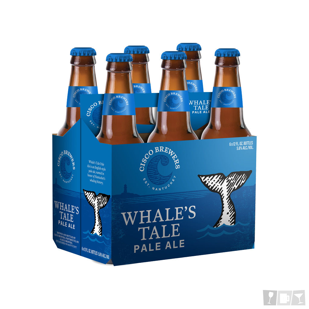 Cisco Whale's Tale Pale Ale 12oz 6 Pack Bottles