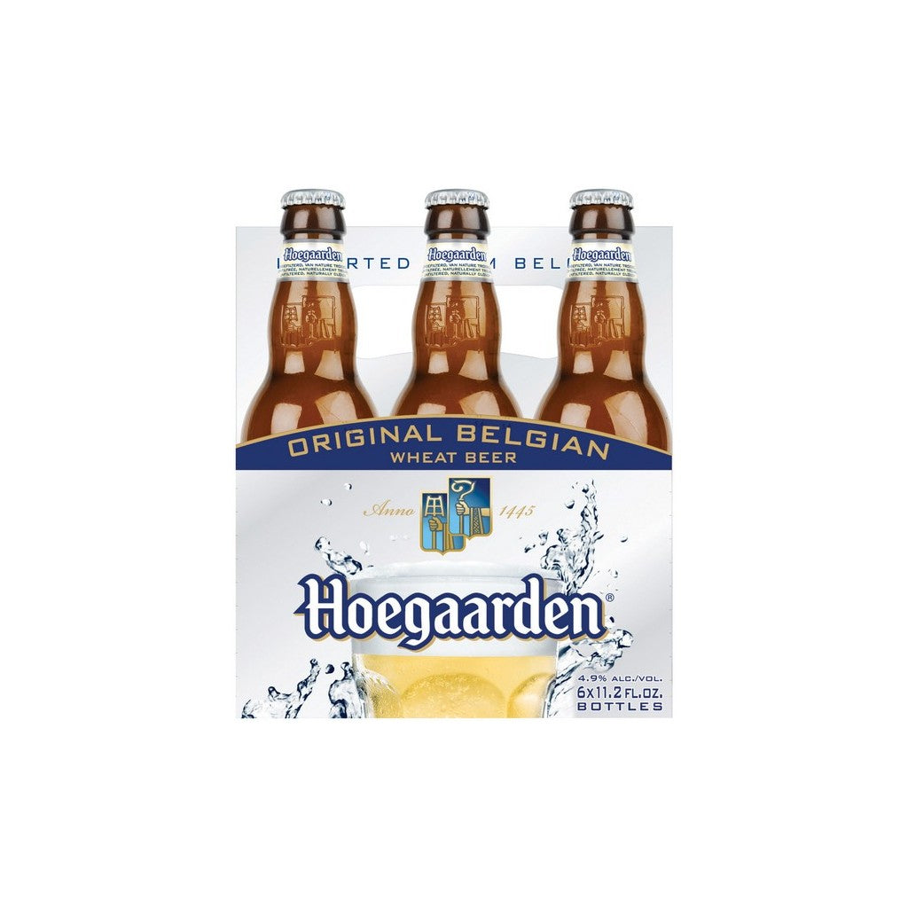 Hoegaarden Original Wheat 11.2oz 6 Pack Bottles