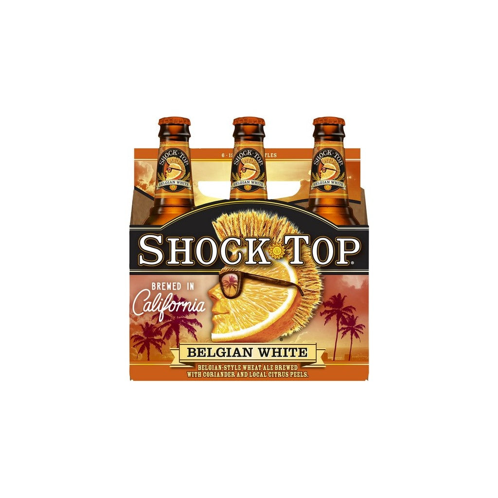 Shock Top Belgian White 12oz 6 Pack Bottles