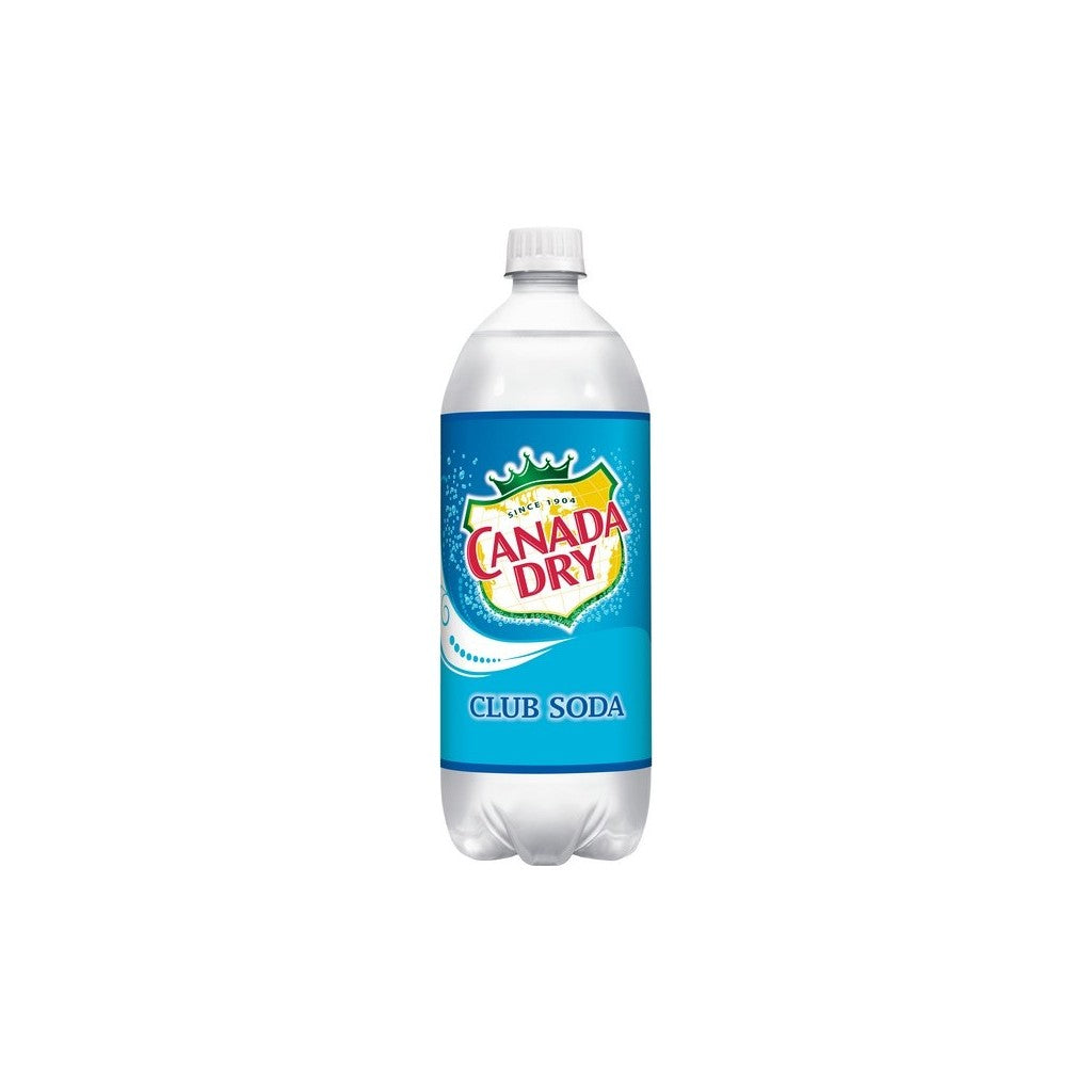 Canada Dry Club Soda 1.0L