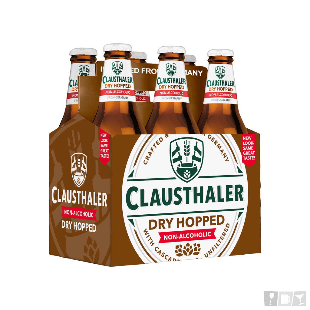 Clausthaler Dry Hopped Non-Alcoholic 12oz 6 Pack Bottles