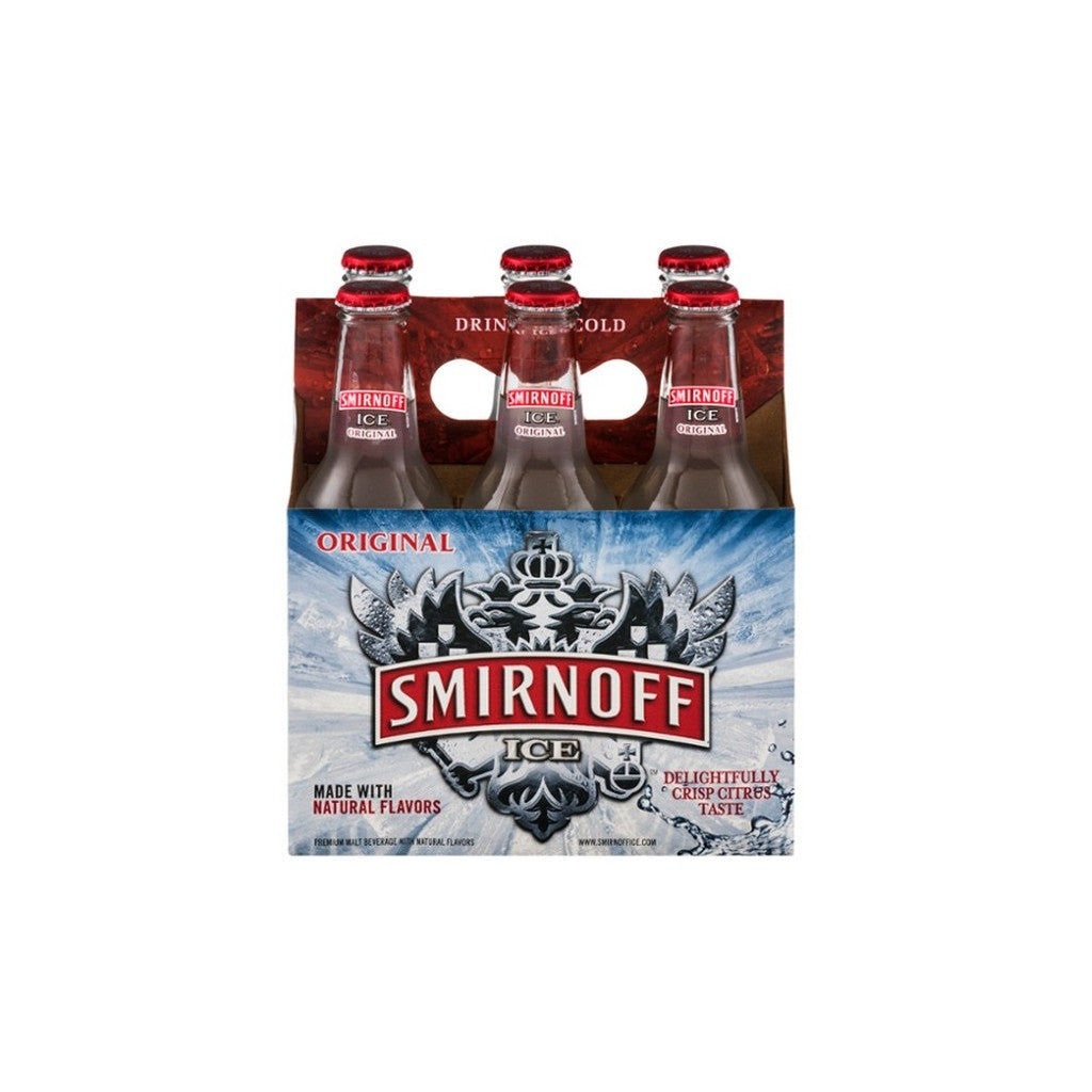 Smirnoff Ice 11.2oz 6 Pack Bottles