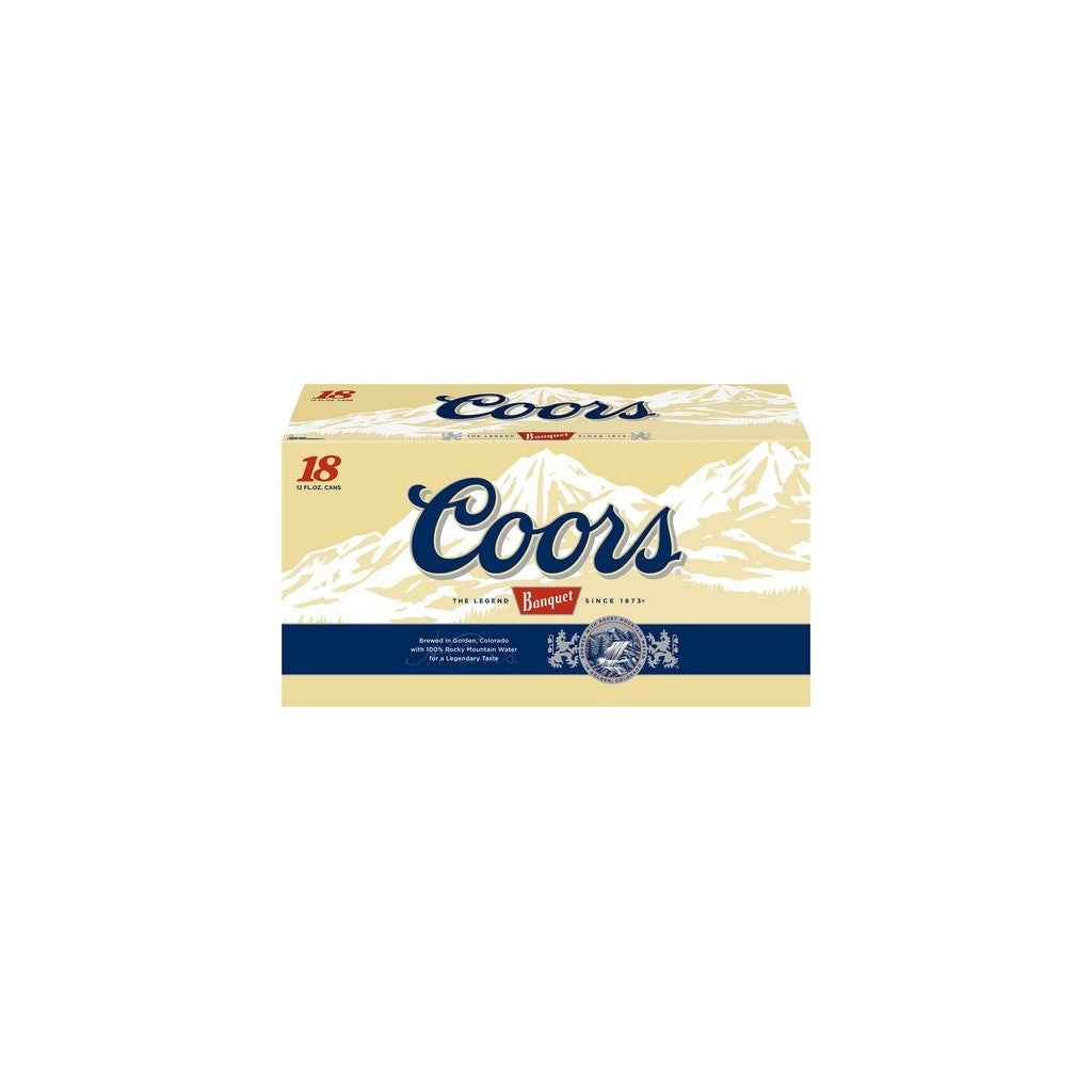 Coors 12oz 18 Pack Cans