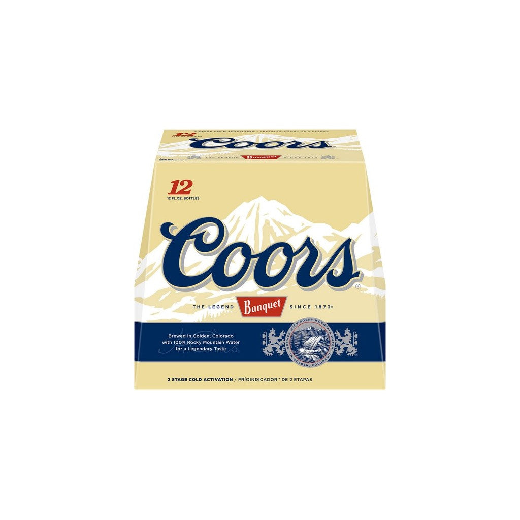 Coors 12oz 12 Pack Bottles