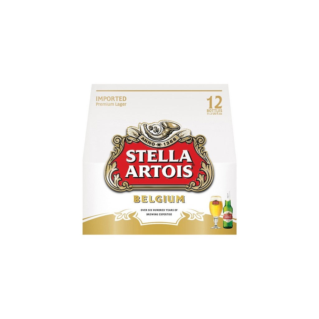 Stella Artois 12oz 12 Pack Bottles