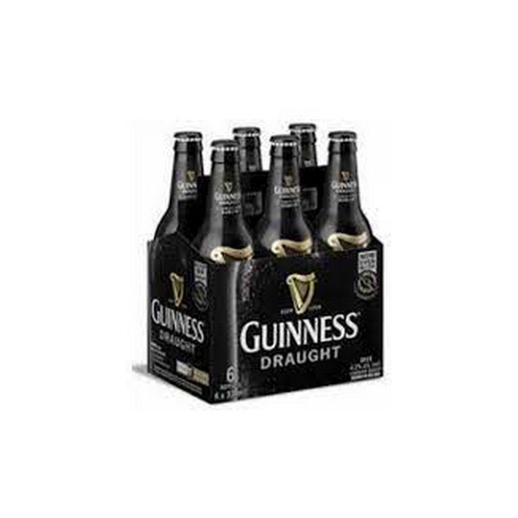 Guinness Draught 11.2oz 6 Pack Bottles