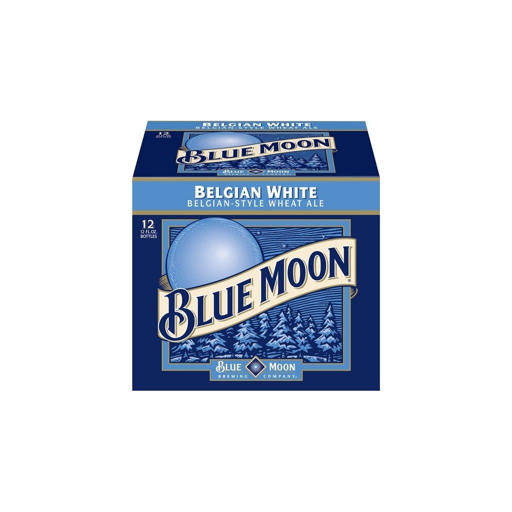 Blue Moon Belgian White 12oz 12 Pack Bottles