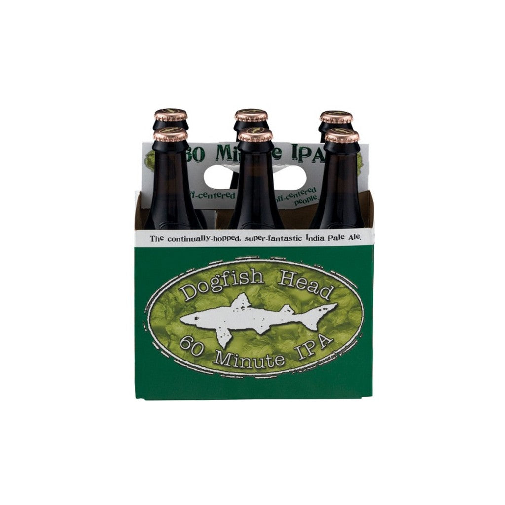 Dogfish Head 60 Minute IPA 12oz 6 Pack Bottles