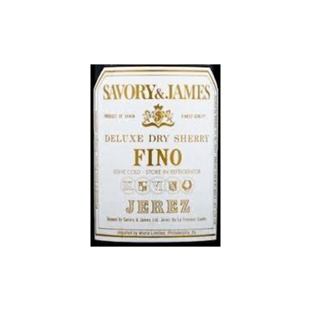 Savory & James Fino Sherry 750mL