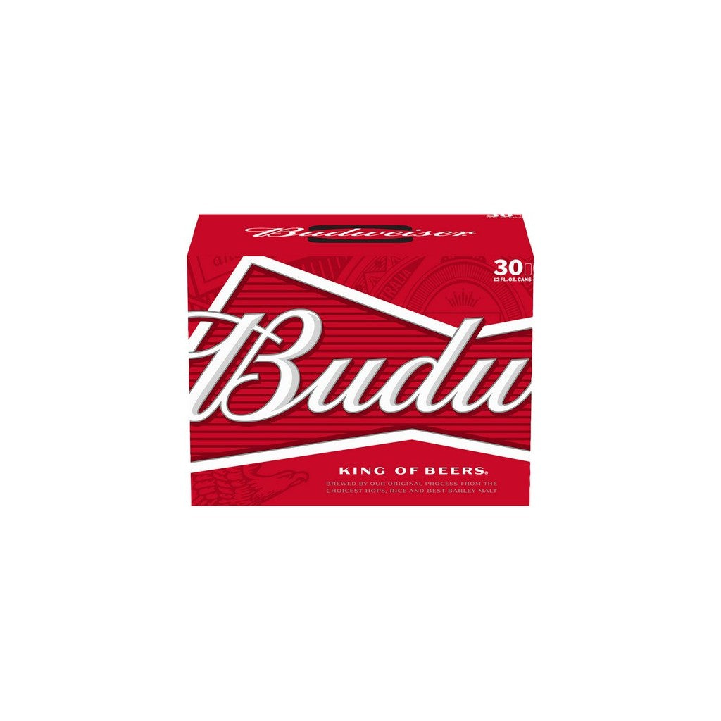 Budweiser 12oz 30 Pack Cans