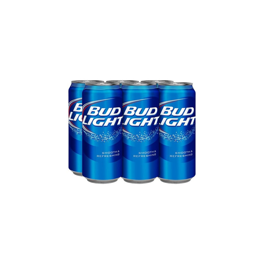 Bud Light 16oz 6 Pack Cans