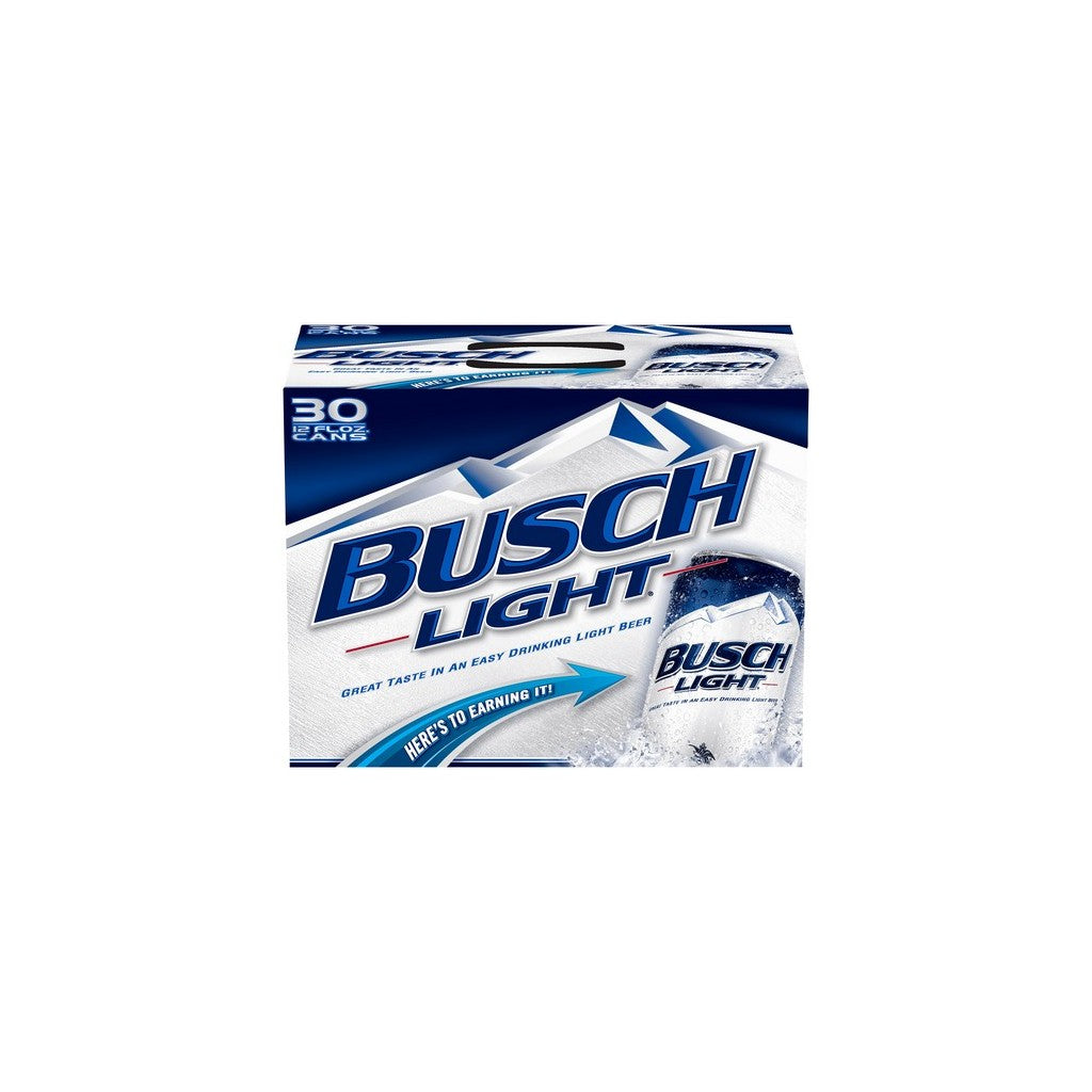 Busch Light 12oz 30 Pack Cans