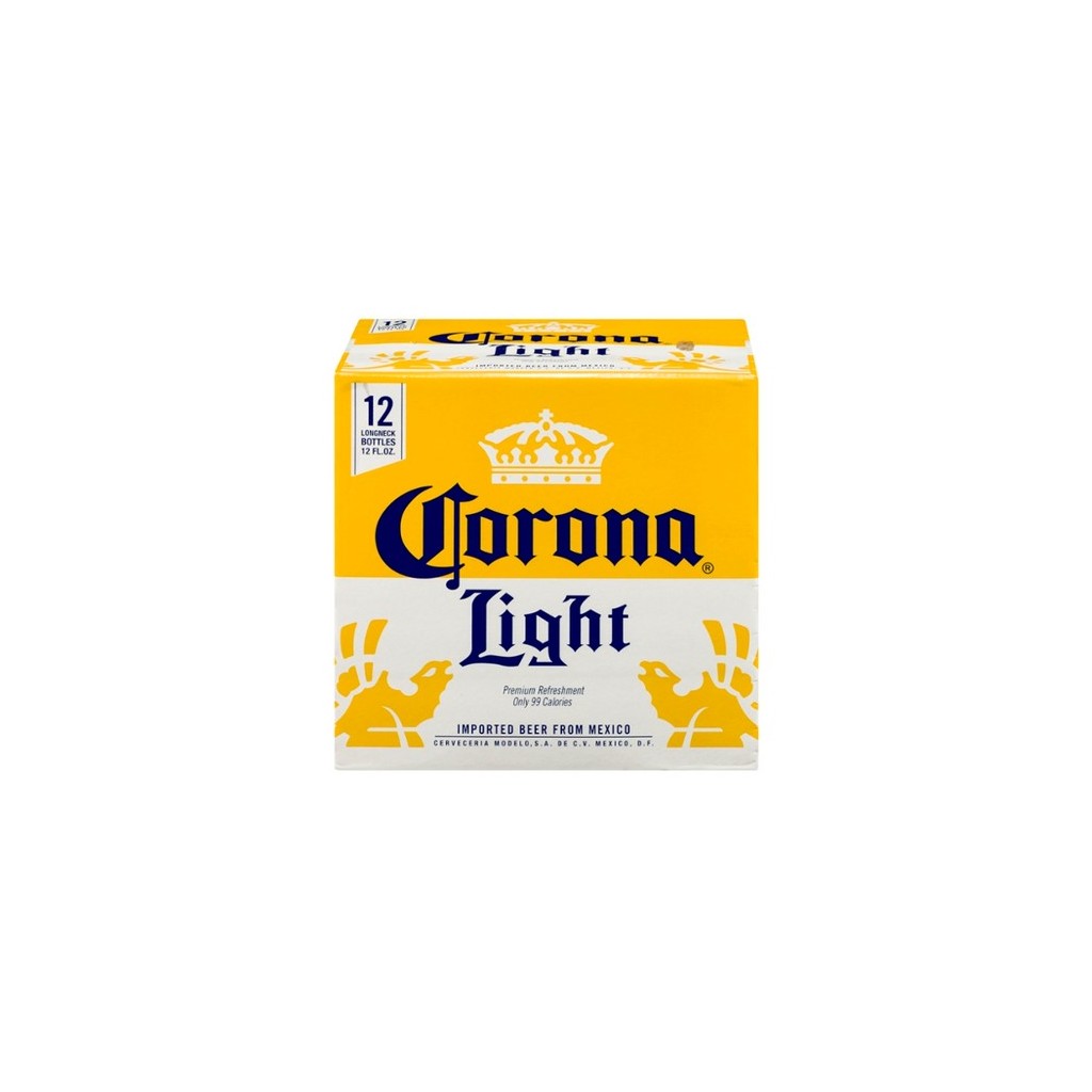 Corona Light 12oz 12 Pack Bottles