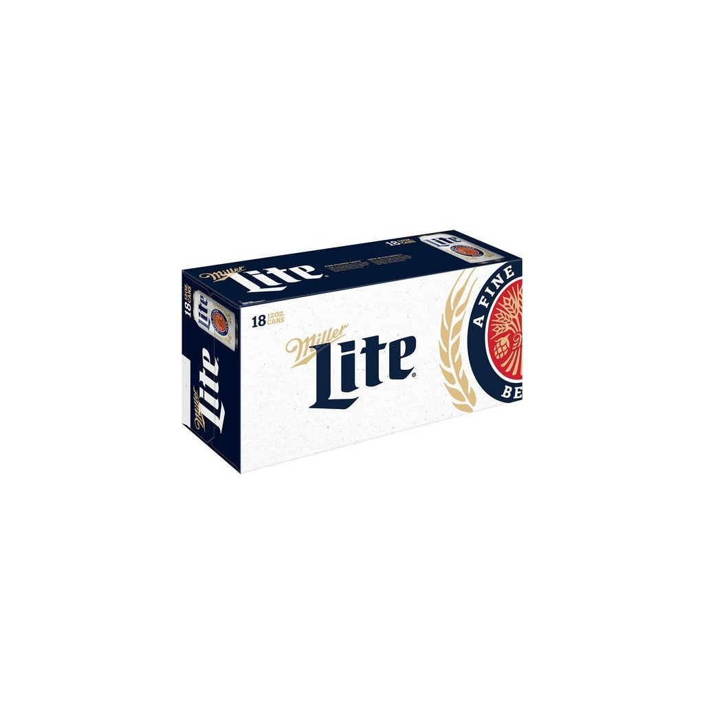 Miller Lite 12oz 18 Pack Cans