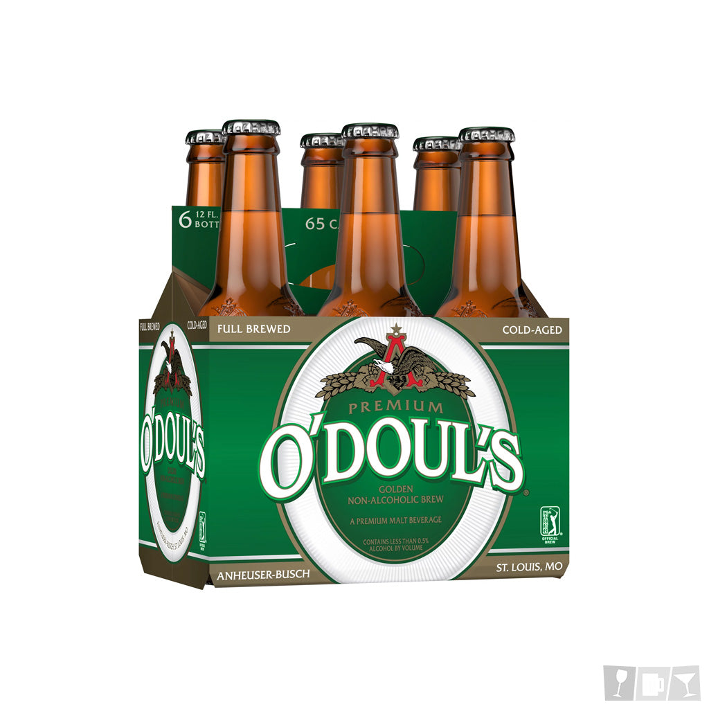 O'Doul's Non-Alcoholic 12oz 6 Pack Bottles