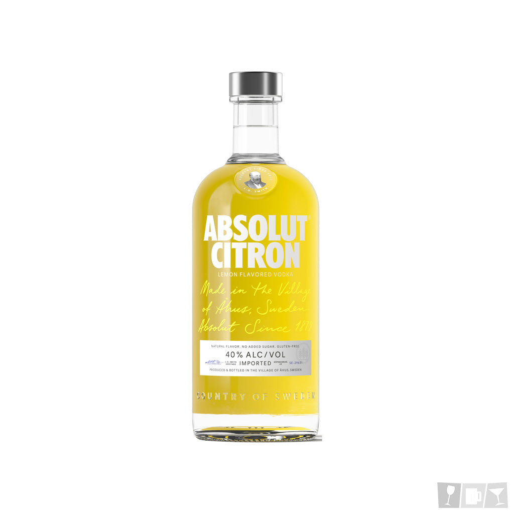 Absolut Citron Vodka 750mL